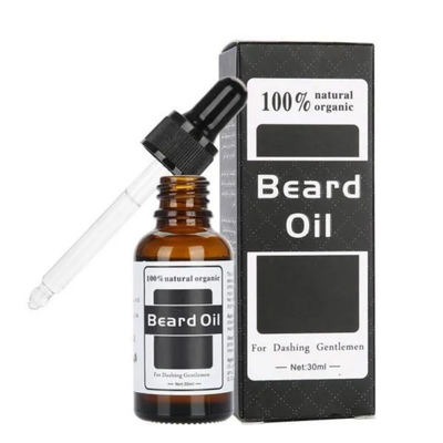 Huile 100% bio pour barbe