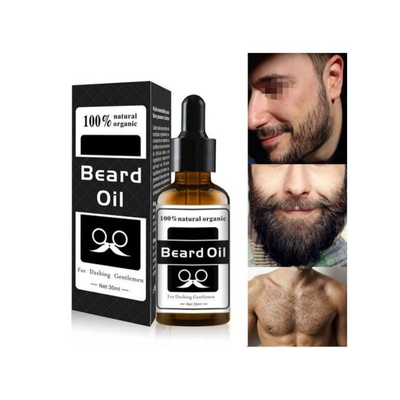 Huile 100% bio pour barbe